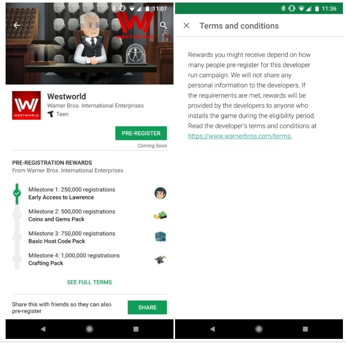 Google Play Store Nun Mit Belohnungssystem Bei Vorregistrierung