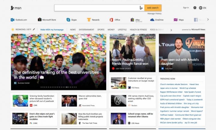 Microsoft News Msn