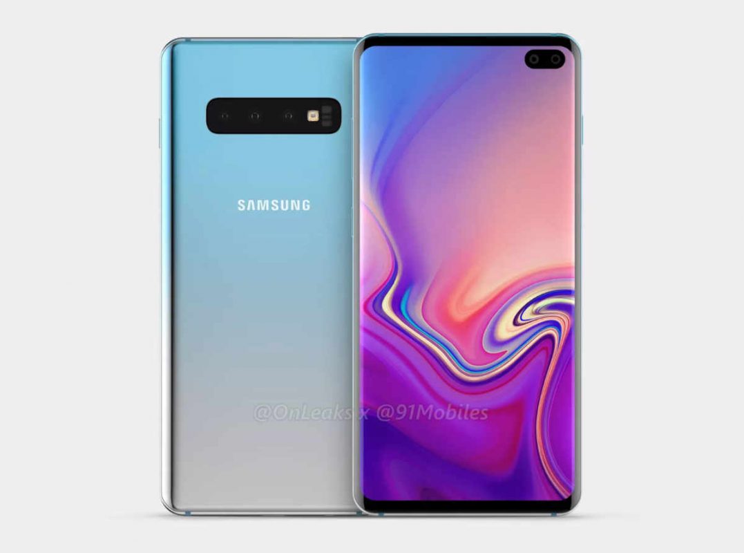 Samsung Galaxy S10 Plus Zeigt Sich Auf Frischen Renderbildern 0775