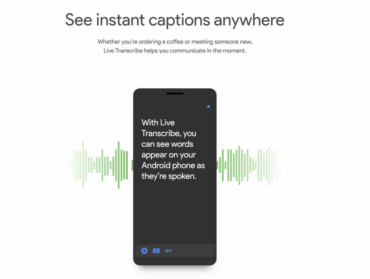 Nieuw maanjaar wetgeving Geestelijk Automatische Transkription: Googles App für Umwandlung von Sprache zu Text  ab sofort für Android verfügbar