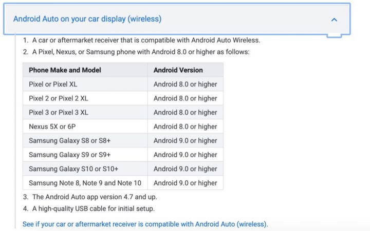 Android Auto mit Samsung-Handys jetzt kabellos nutzbar - teltarif