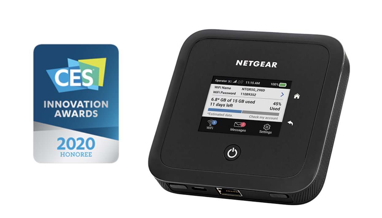 [CES 2020] Netgear bringt mit dem Nighthawk M5 mobilen 5G-Router mit Wifi 6
