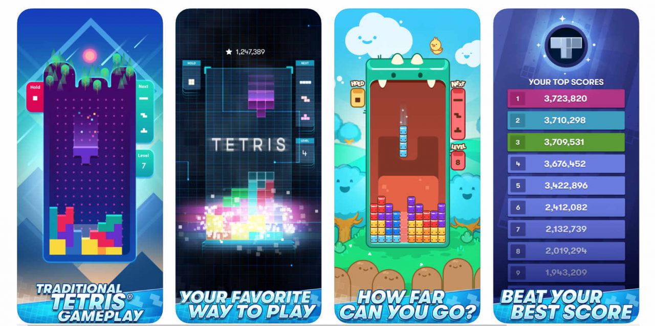 ea tetris app points