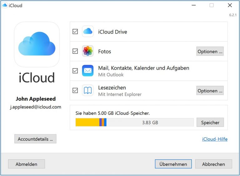 iCloud für Windows ebenfalls in neuer Version veröffentlicht