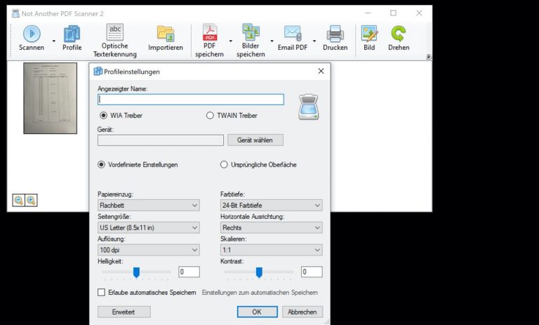 Not another pdf scanner 2 как добавить сканер