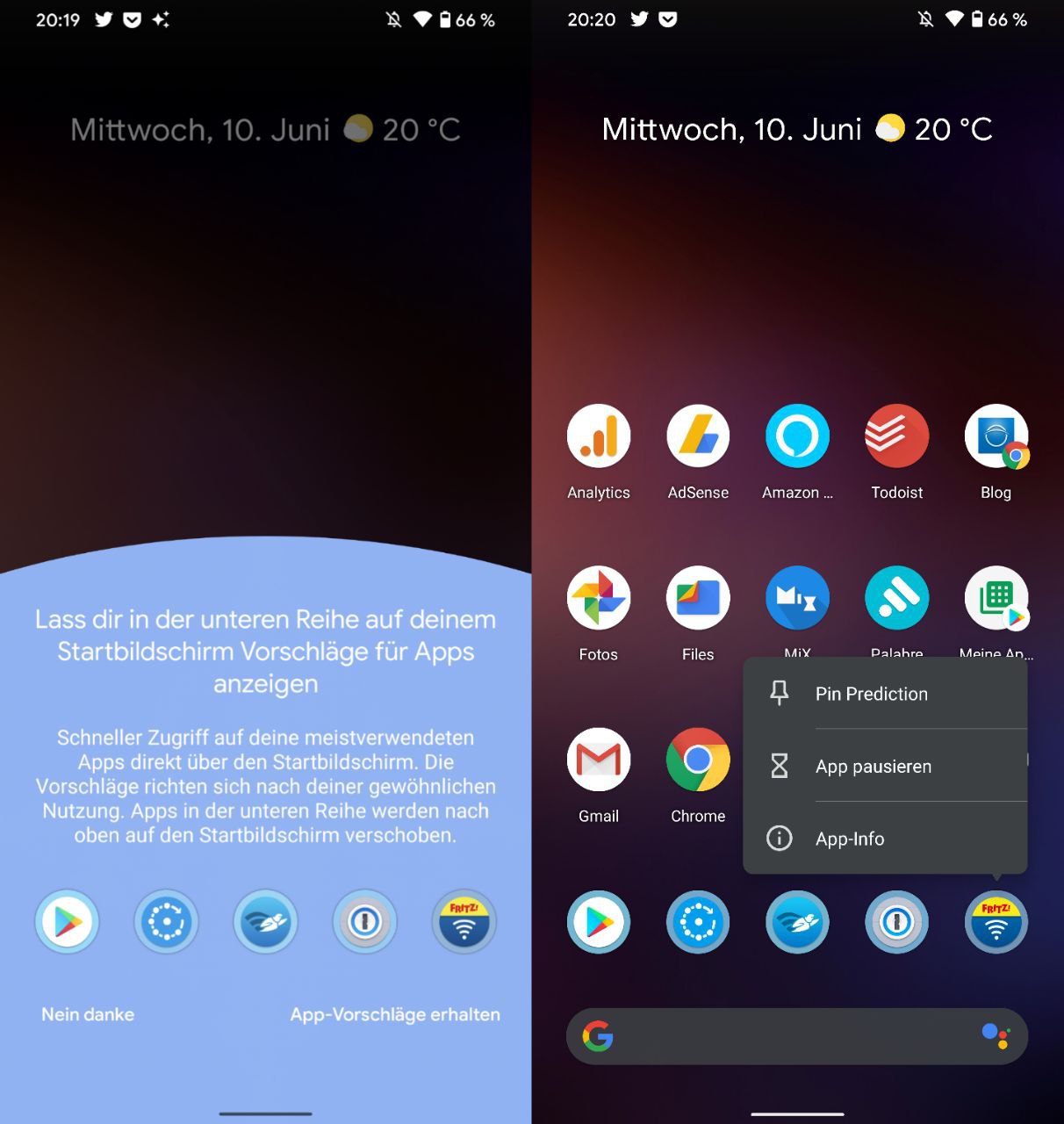 Android 11 So Funktionieren Die App Vorschl ge Im Pixel Launcher