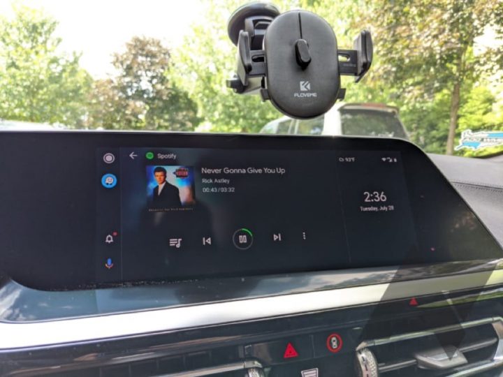Android Auto: Kabellose Integration in Fahrzeugen von BMW wird verteilt