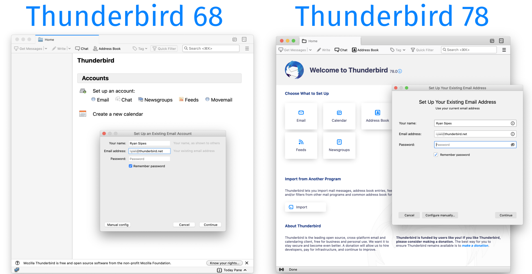 provider for google calendar thunderbird 78