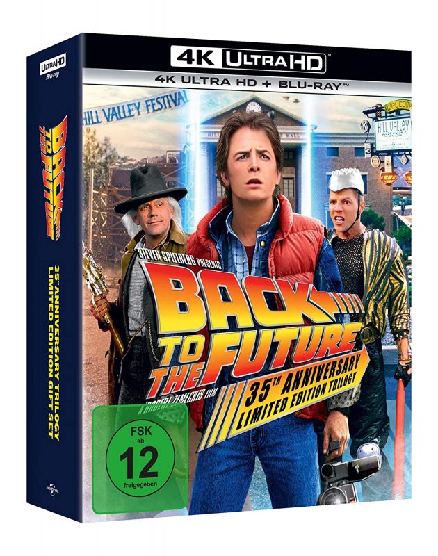 „Zurück in die Zukunft“ Trilogie in 4K als limitiertes Steelbook vorbestellbar