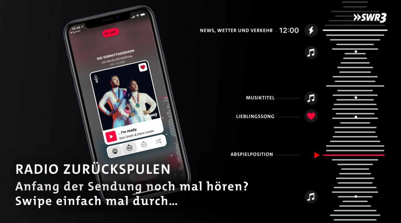 SWR3 & DASDING Neue App liefert RadioOnDemand