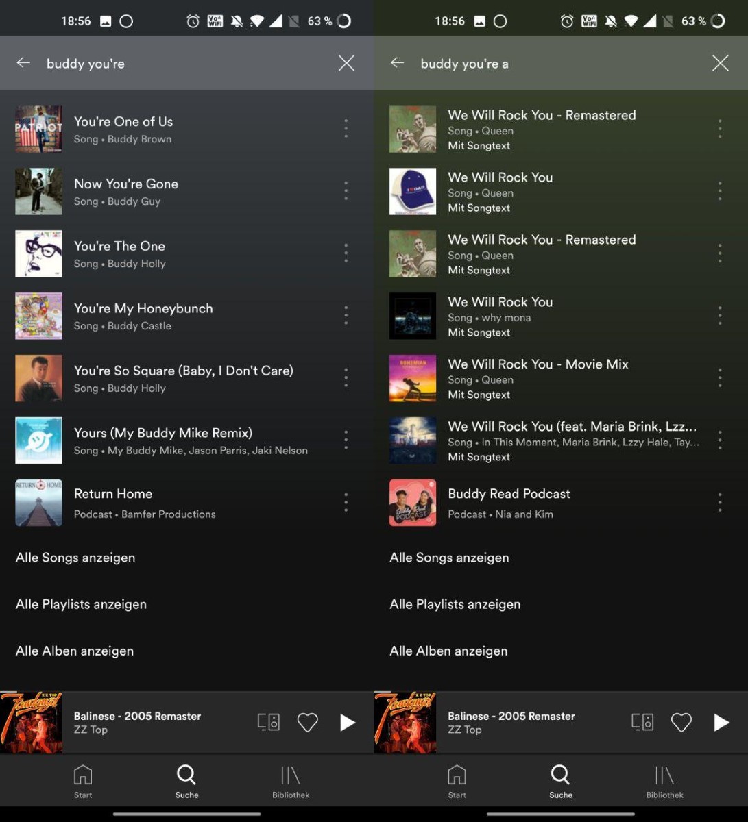 Spotify lässt nun Songs über Teile der Lyrics aufspüren