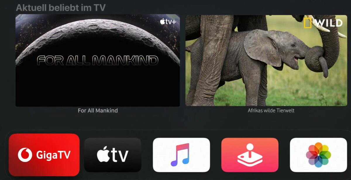 trib Victimelor Variat  Vodafone GigaTV: Künftig wohl mit App für den Apple TV