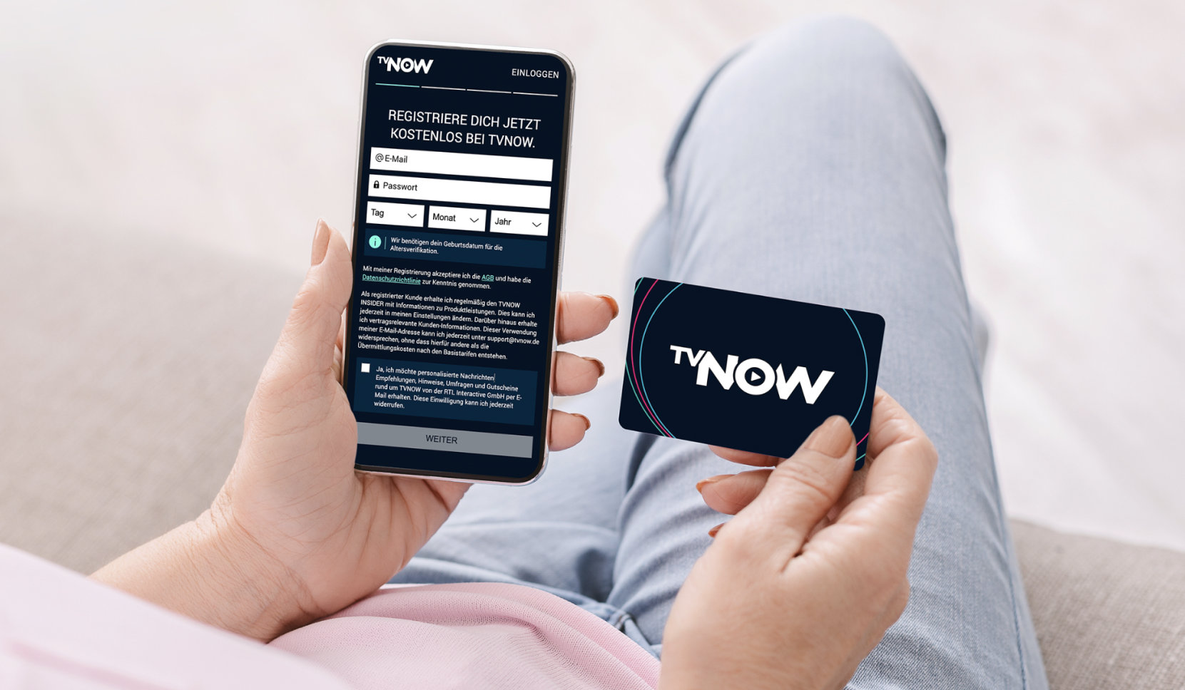 TVNow: Guthabenkarten sind ab sofort im Handel erhältlich