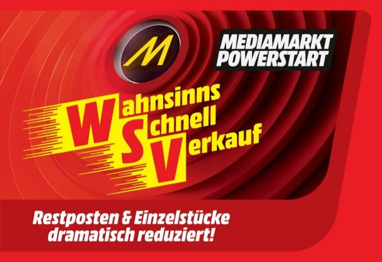 Media Markt startet erneut Wahnsinns-Schnell-Verkauf