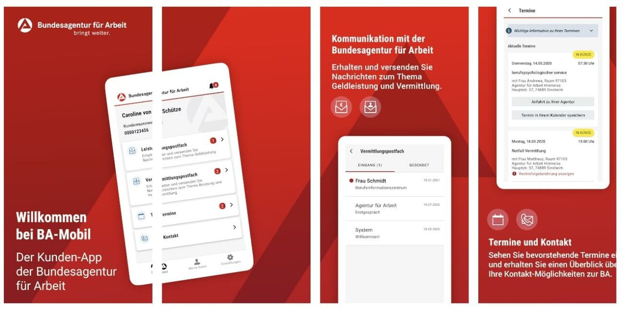 Bundesagentur Für Arbeit: Neue App BA-Mobil Für Android Und IOS Gestartet