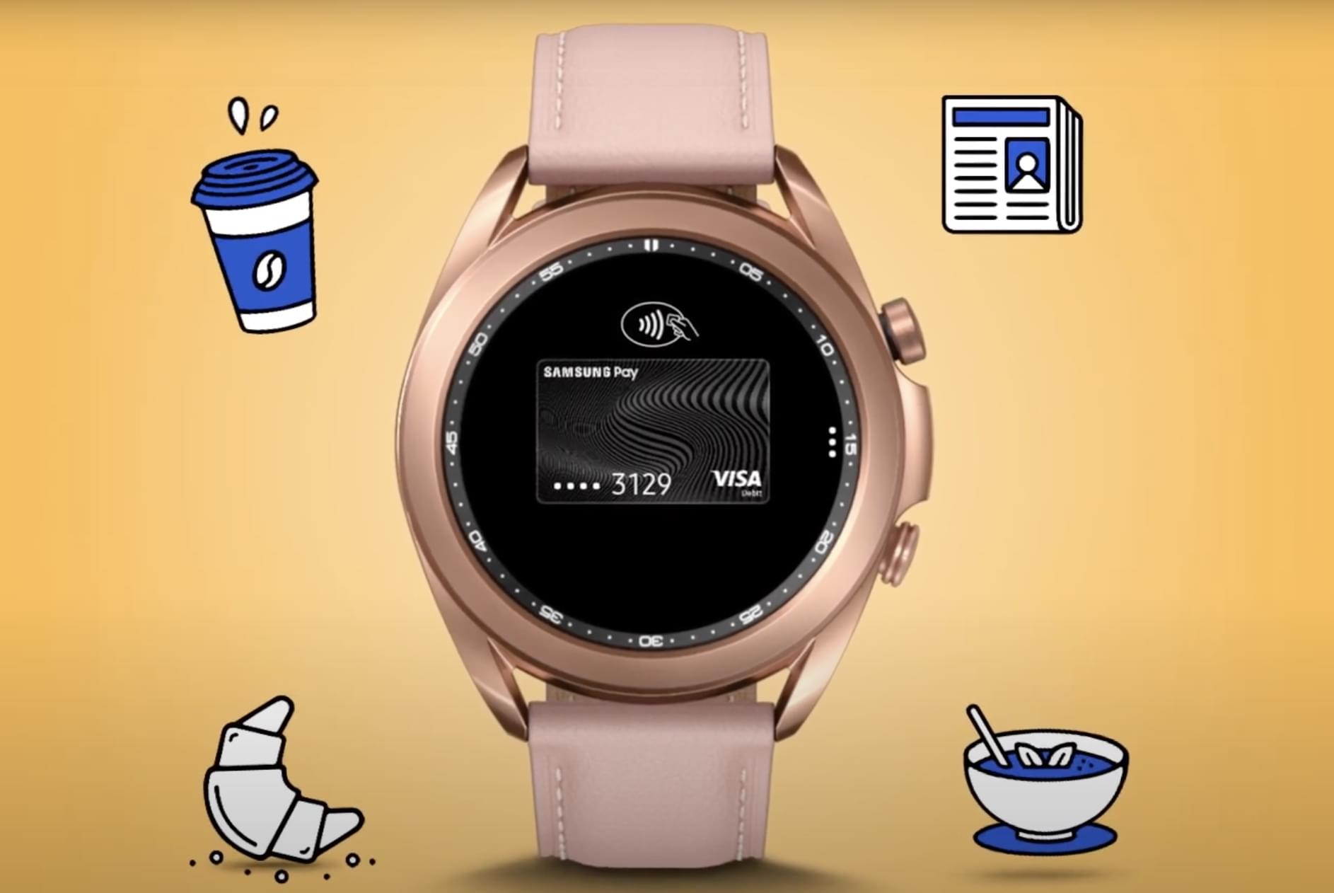 Samsung pay на часах. Galaxy watch Samsung pay. Заставка самсунг вотч. Обои на самсунг вотч.