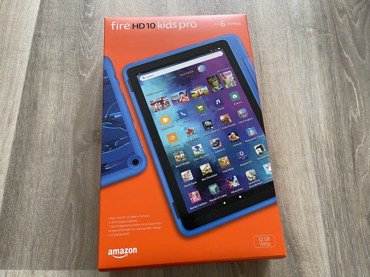 Fire HD 10 Kids Pro im Test: Zuverlässiges Tablet für den