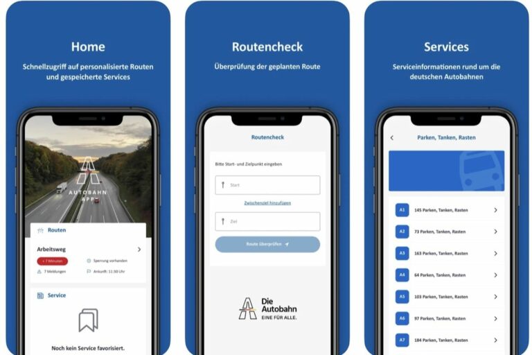 Autobahn-App für Android und iOS erschienen