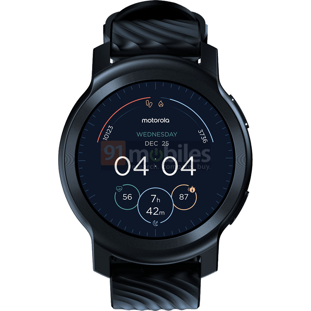 Motorola Moto Watch 100 Smartwatch zeigt sich bereits vorab