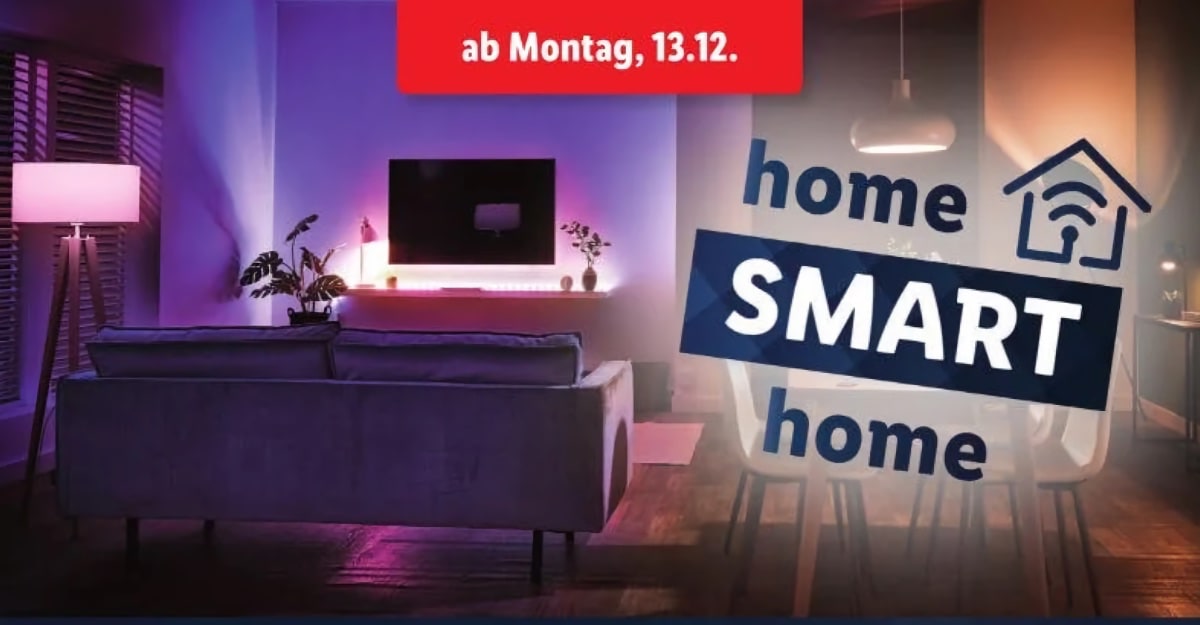 zahlreichen Lidl: Montag im Handel mit Ab Smart-Home-Produkten
