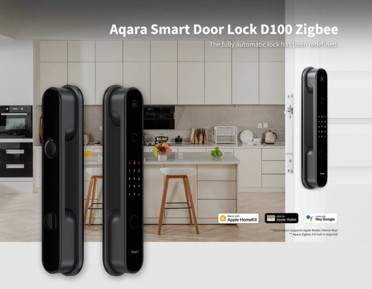 Aqara Smart Door Lock D100 Zigbee soll global starten