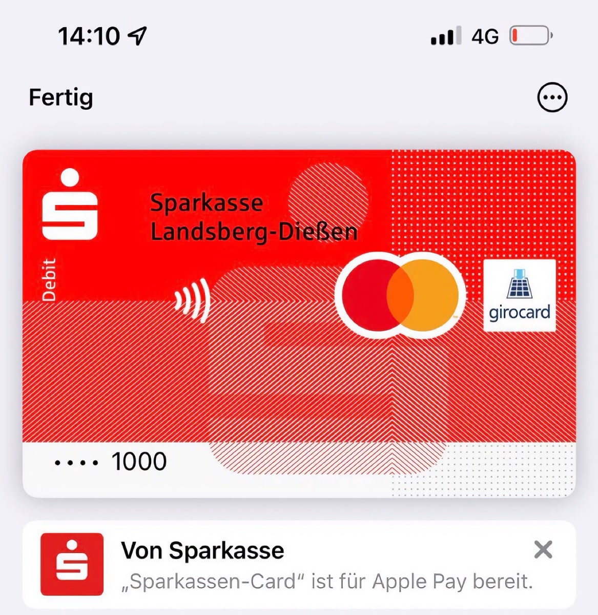 Mastercard Sparkasse Hotline