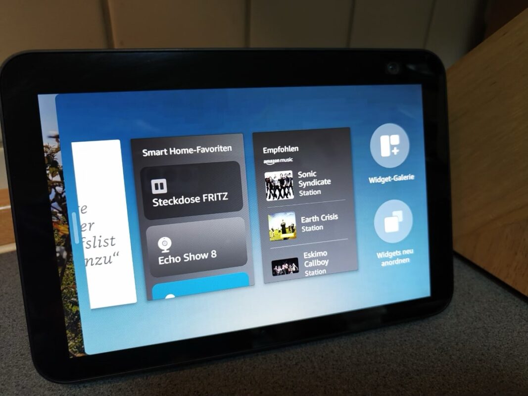 Amazon Echo Show Ältere Geräte bekommen Widgets