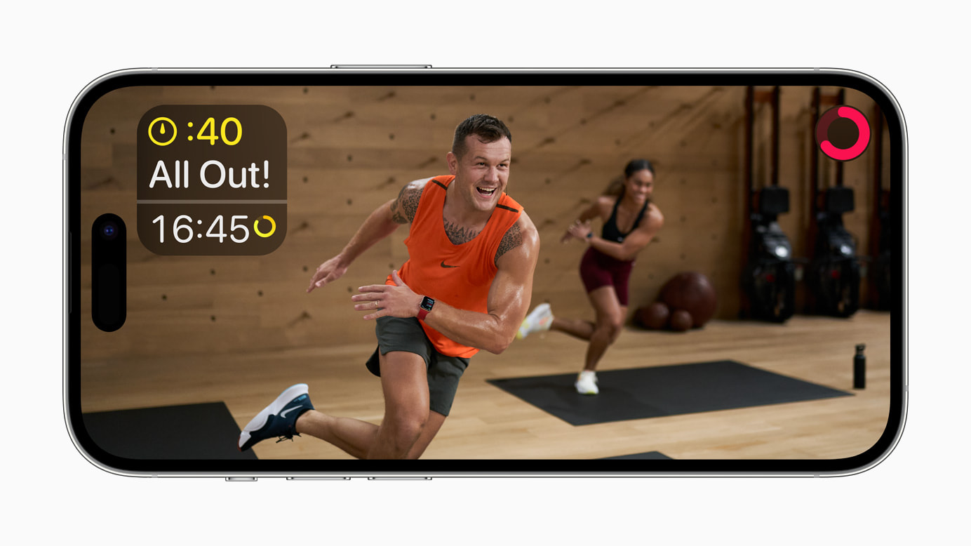echelon apple fitness plus