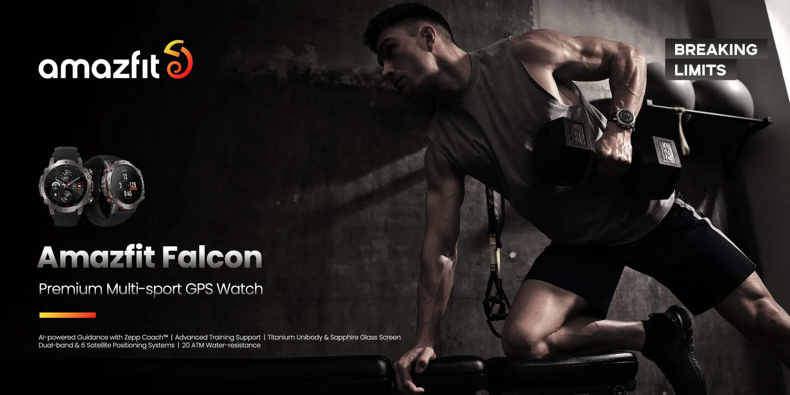 Amazfit Falcon Multisport Smartwatch fur 499 99 Euro vorgestellt