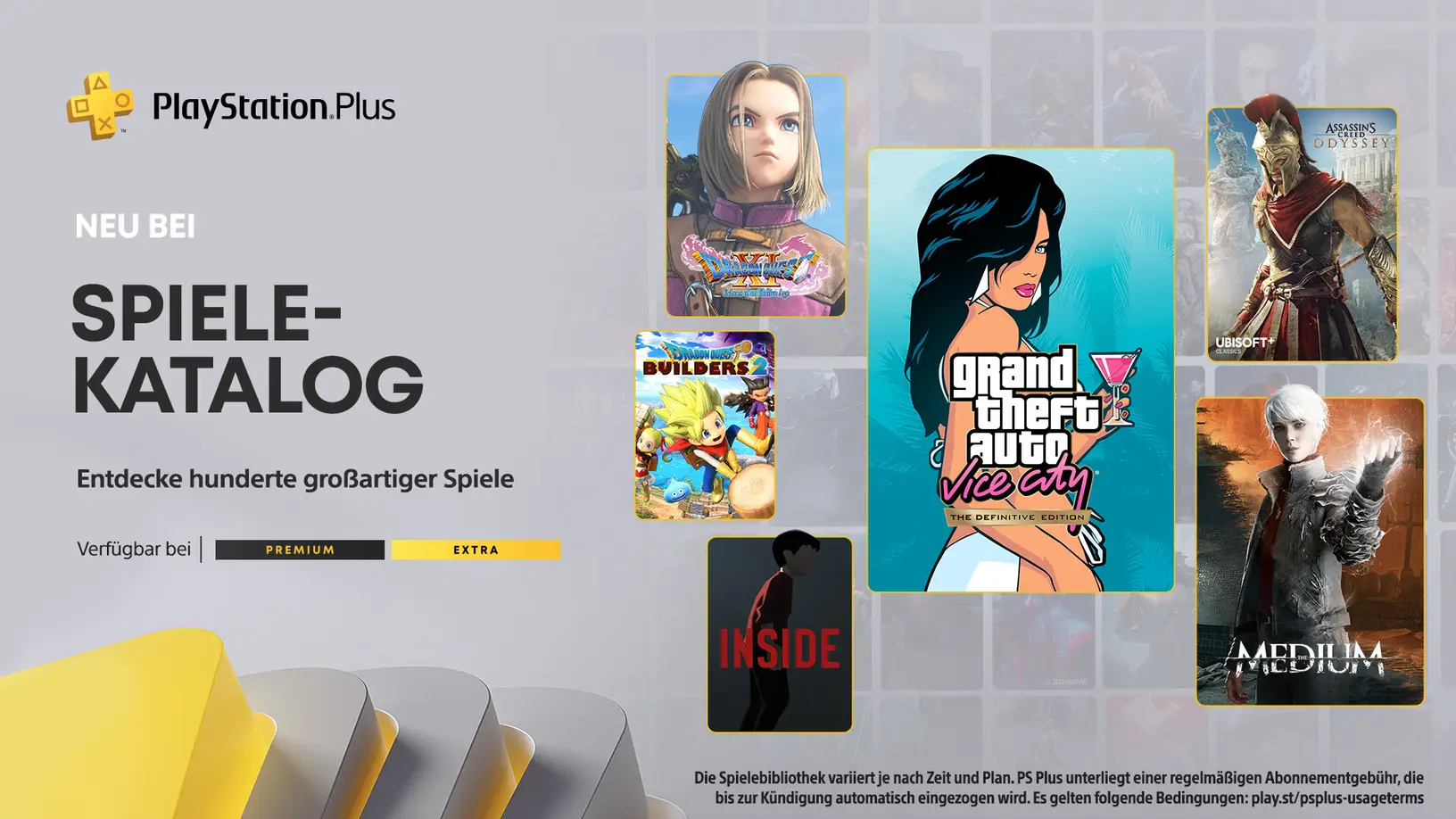 PlayStation Plus Extra und Premium: Das sind die neuen Spiele ab