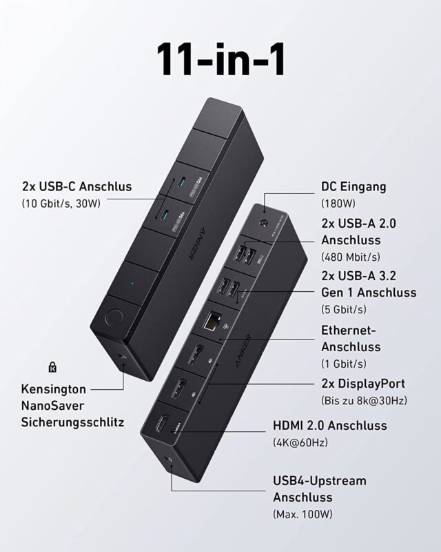 Anker Stellt Neue Docking Stationen Und Usb Hubs Vor