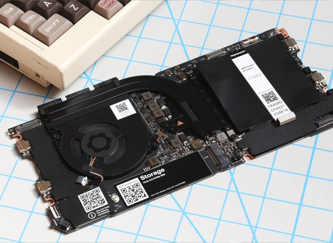 Framework Laptop 13 Mehr Details zum AMDModell