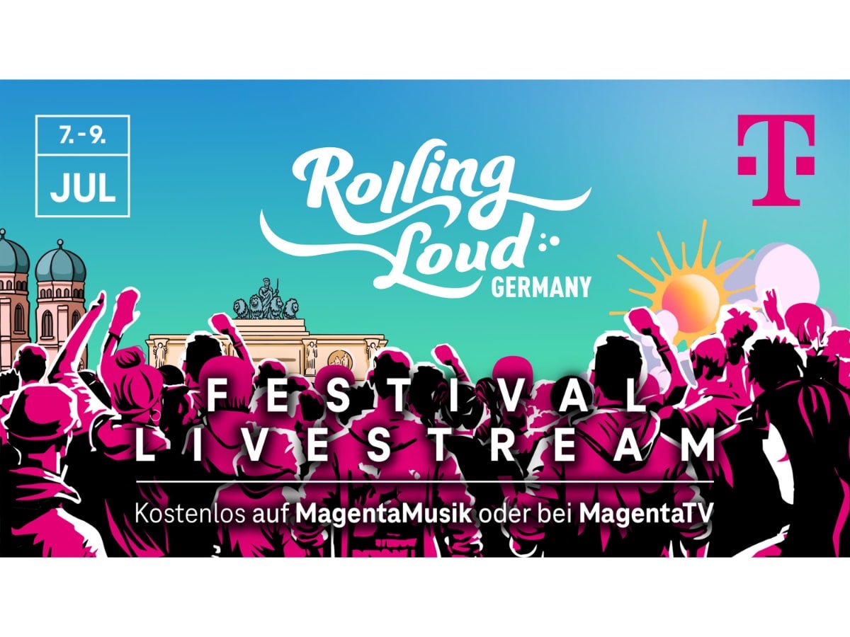 Telekom bietet kostenlosen Livestream zum „Rolling Loud Germany“-Festival im Juli