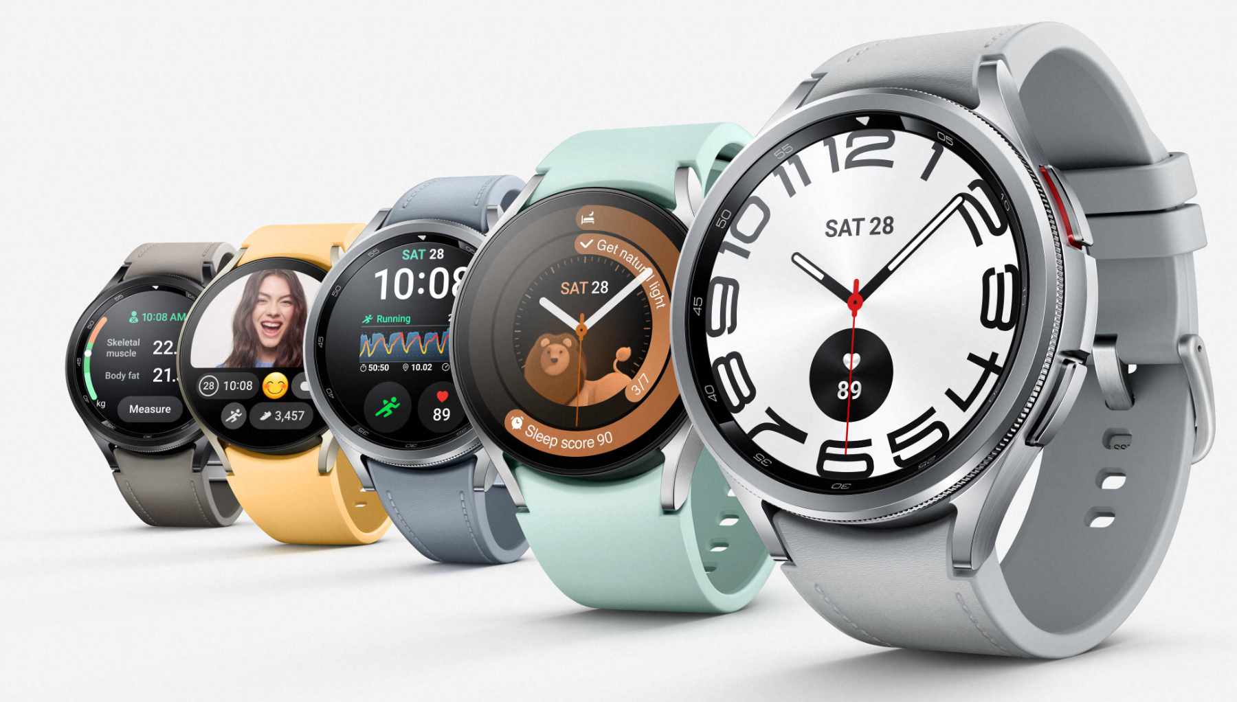 Samsung vorgestellt Watch6 und Galaxy Watch6 Classic