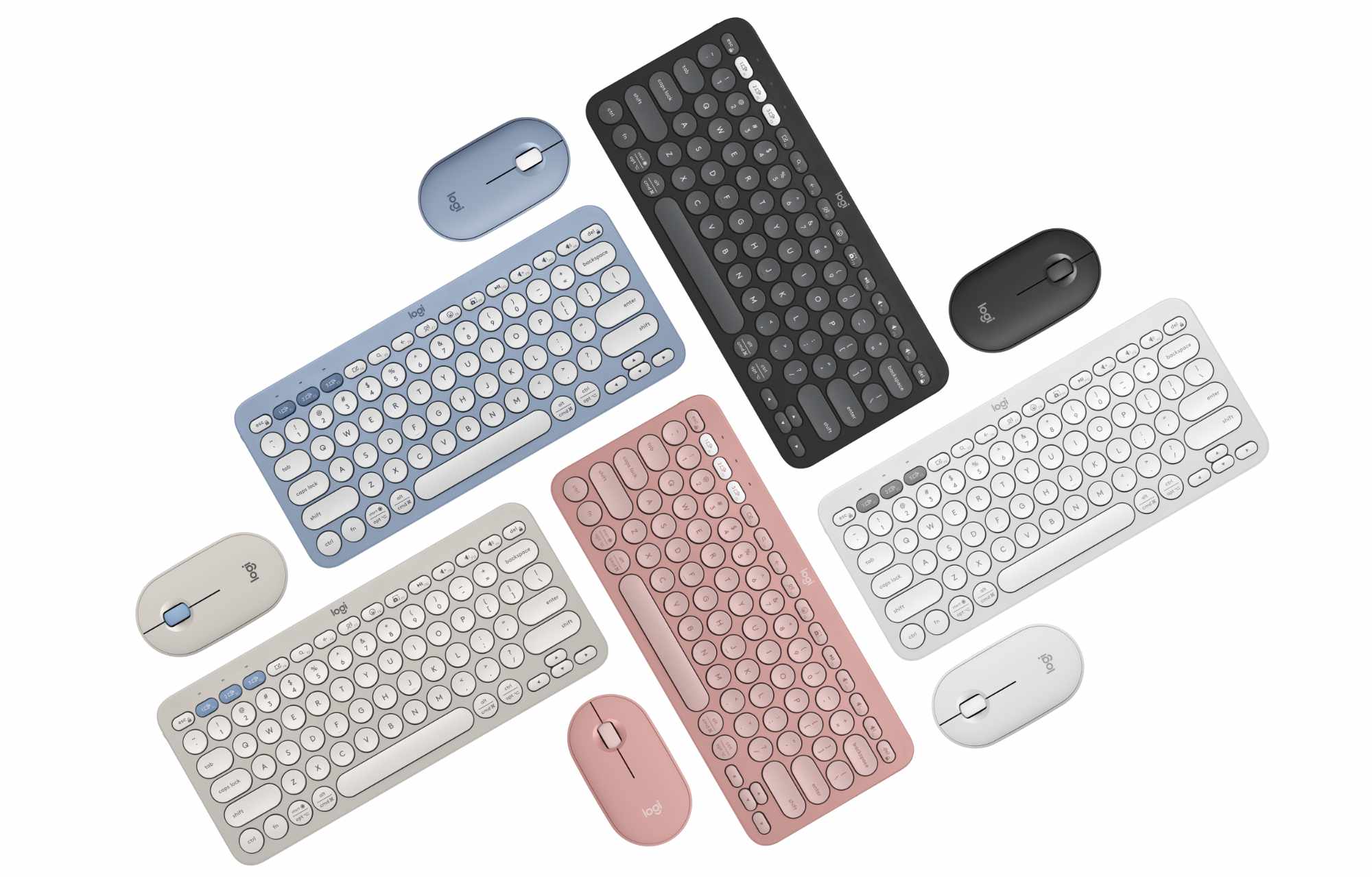 Logitech Pebble 2 vorgestellt Collection: Maus-Tastatur-Kombinationen Neue