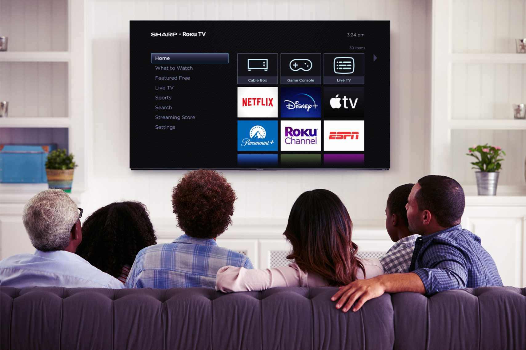 Sharp bringt erste OLED-TVs mit Roku TV auf den Markt