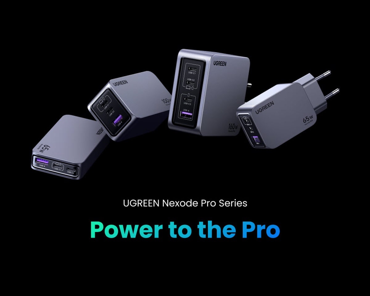 Ugreen Nexode Pro: Neue Multi-Ladegeräte mit bis zu 160 Watt vorgestellt