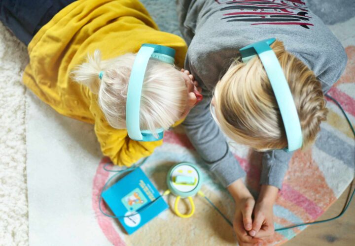 Kinder können Galakto auch gemeinsam mit bis zu zwei Kopfhörern nutzen.