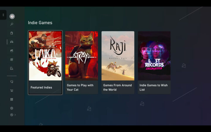 Microsoft hebt Indie-Spiele via Indie Selects stärker hervor.