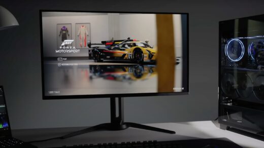 Gigabyte hat einen OLED-Monitor mit DisplayPort 2.1 vorgestellt.