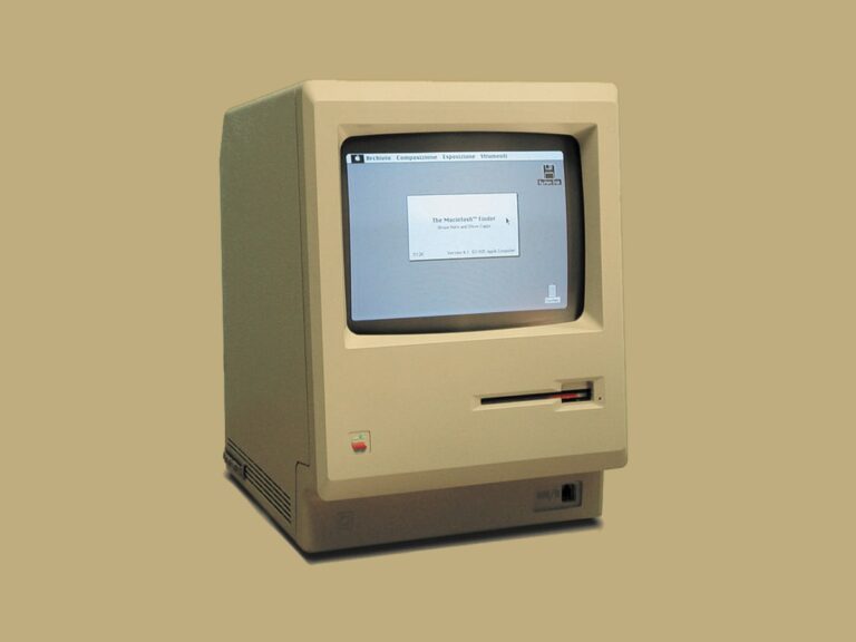 Macintosh Vor 40 Jahren wurde er