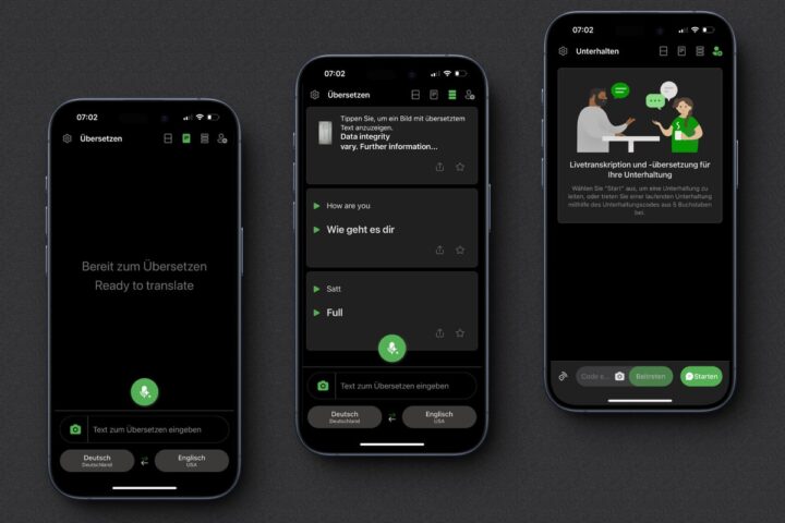 Microsoft Translator iOSApp mit einigen Verbesserungen