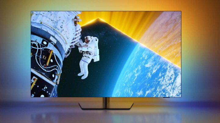 Der Philips OLED809 ist eines der neuen TV-Modelle für 2024.