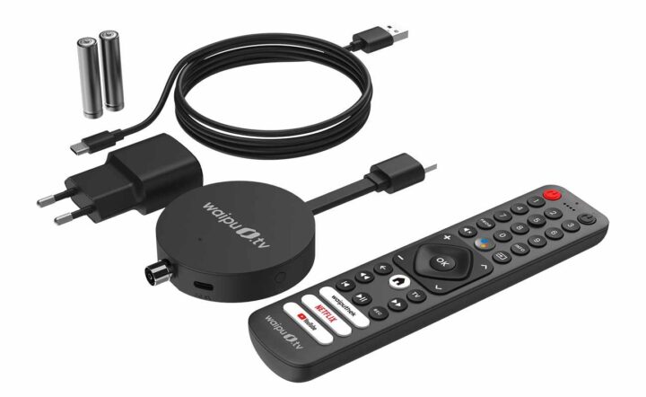 Der waipu.tv Hybrid Stick soll Flexibilität beim TV-Empfang bieten.