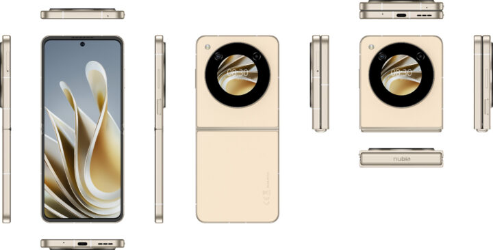 Das nubia Flip Phone hat auf dem MWC 2024 seinen Einstand gegeben.