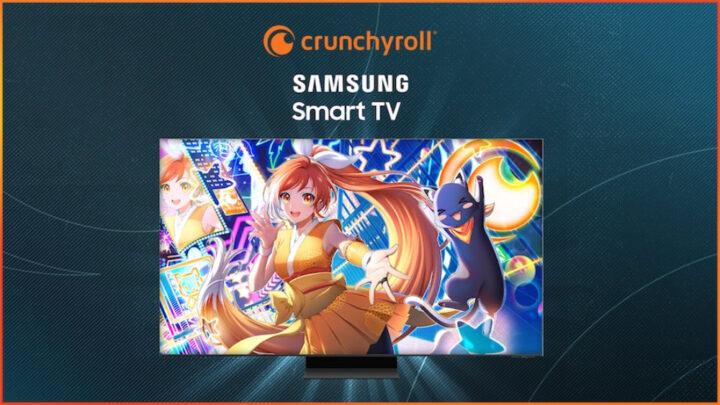Crunchyroll kommt als App auf die Smart-TVs von Samsung.