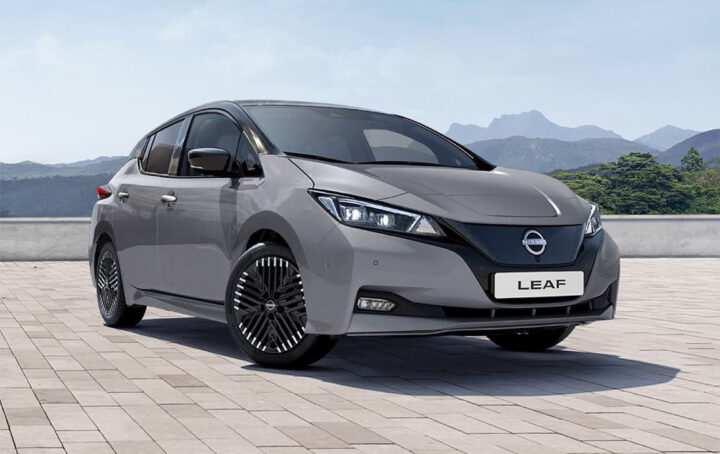 Der Nissan Leaf ist bereits ein E-Fahrzeug.