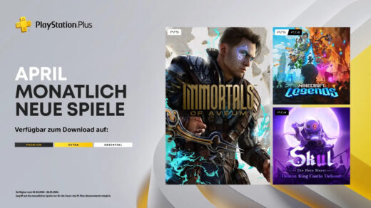 PlayStation Plus Essential liefert im April 2024 neue Spiele.