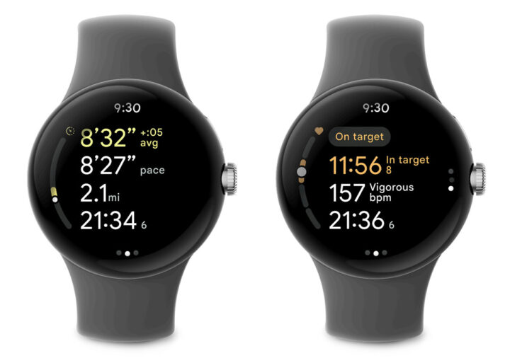 Die Google Pixel Watch erhält verbesserte Fitness-Funktionen.