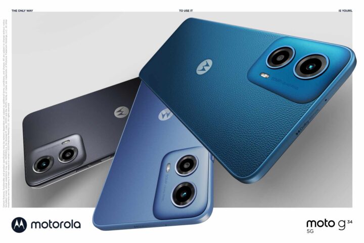 Motorola bringt vier neue moto-Smartphones in Deutschland auf den Markt.